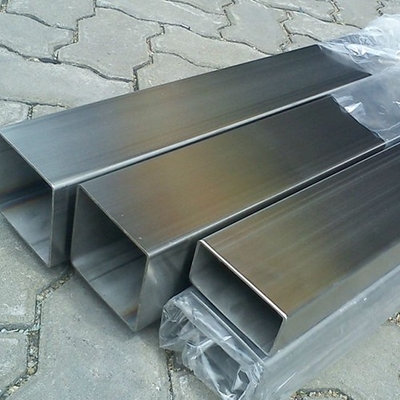 SS201 202 304L 316 316L SS 304 τετραγωνικός σωλήνας που κάμπτει 1.3mm150mm