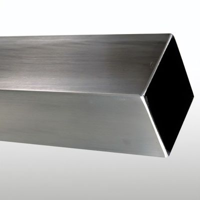 BA 2B Polished Pickling Stainless Steel Rectangular Tube with Slit Edge and Plastic Pipe Cap End Protector